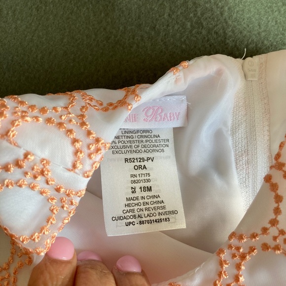 Bonnie Baby dress 18 month never wore - Picture 10 of 17